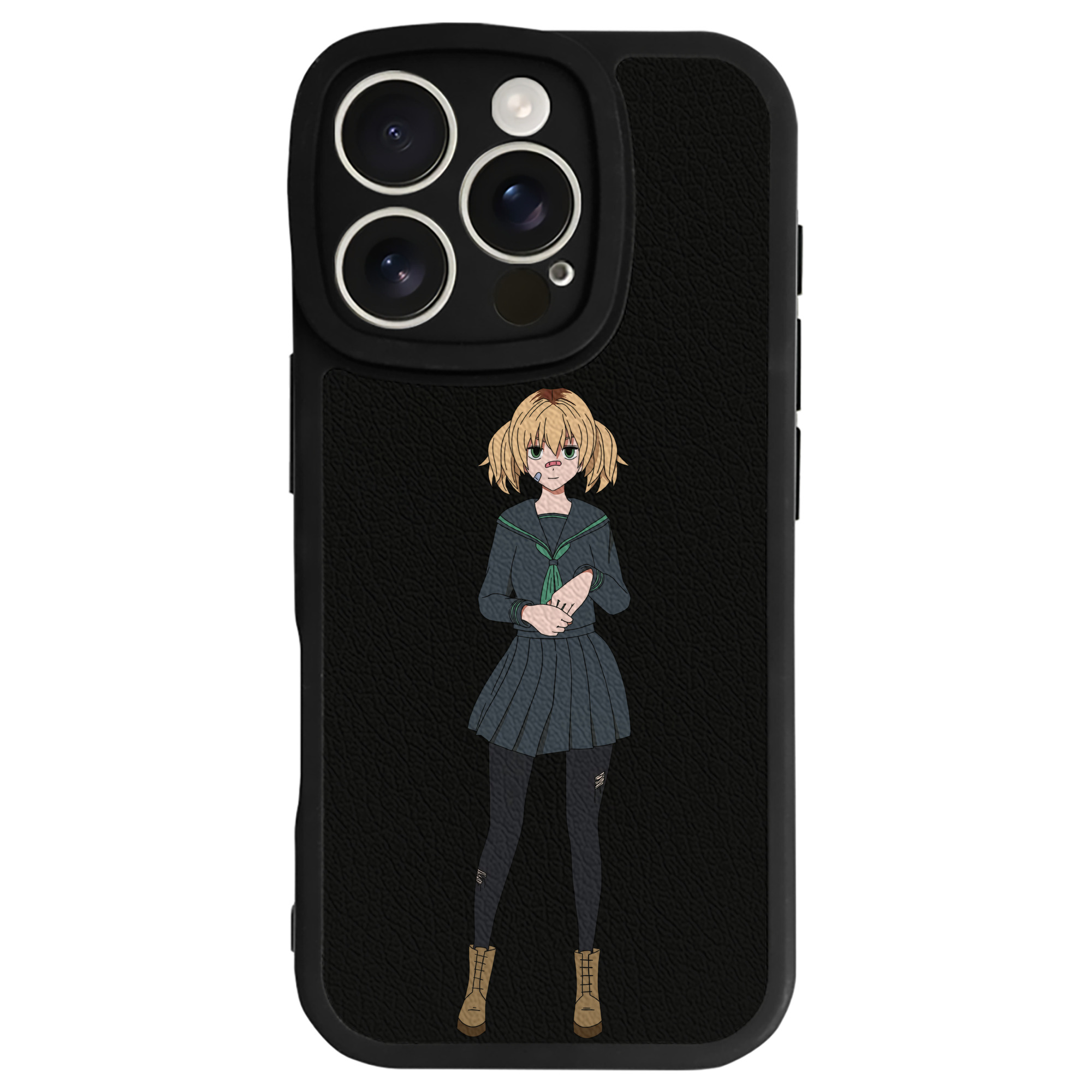 （画像用） 東京リベンジャーズ Tokyo Revengers 【iPhone 16シリーズ対応】シリコンスマホケース（レザー調） 材質：シリコン